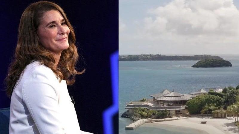 Bà Melinda Gates được cho là đã thuê một hòn đảo riêng trị giá 132.000 USD một đêm.