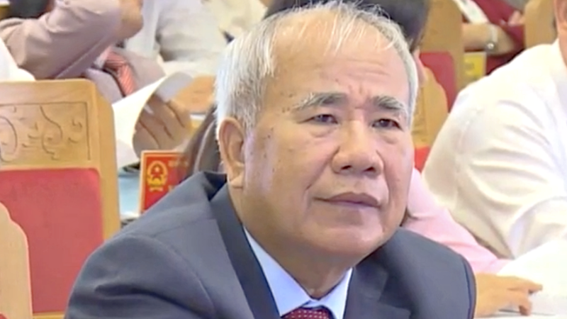 Nguyên Phó chủ tịch UBND tỉnh Khánh Hòa Đào Công Thiên. Ảnh: Phan Lê/Thanh niên