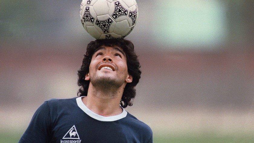 Huyền thoại bóng đá Diego Maradona.