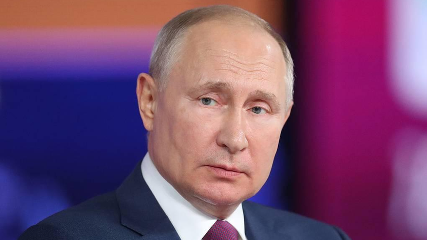 Tổng thống Nga V. Putin. Ảnh: Văn phòng Thông tin và Báo chí Tổng thống Nga/TASS