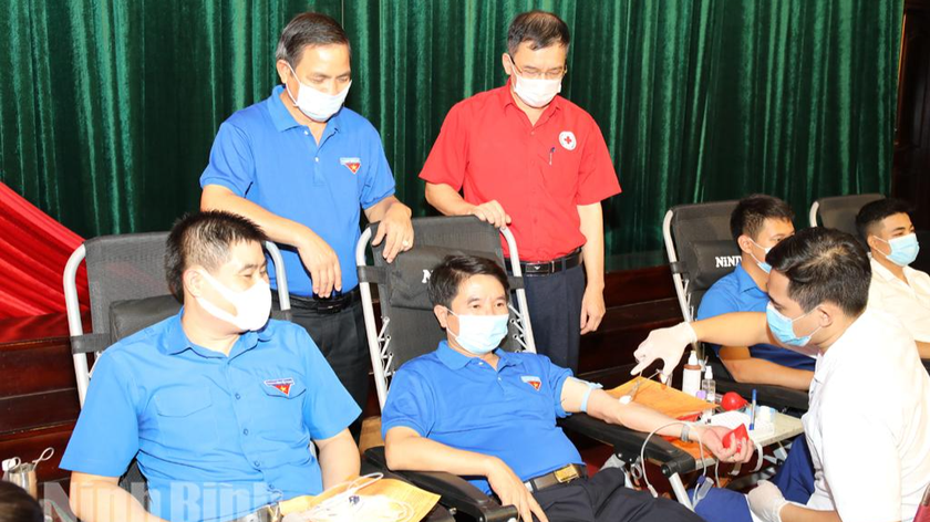 Yên Khánh (Ninh Bình) tổ chức ngày hội Hiến máu tình nguyện đợt I năm 2021