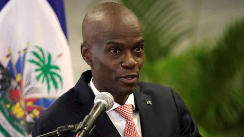 Tổng thống Haiti Jovenal Moise.