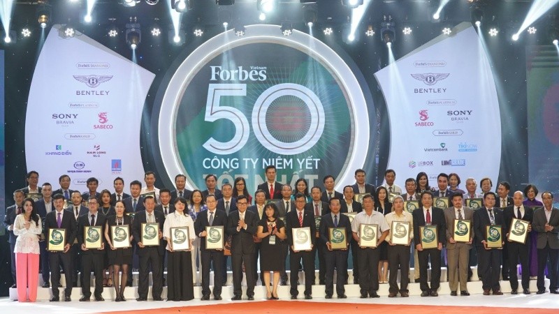 Vietjet ghi “hattrick” với danh sách 50 công ty niêm yết tốt nhất Việt Nam của Forbes