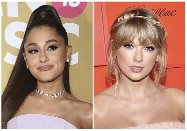 Hai người đẹp Ariana Grande và Taylor Swift dẫn đầu bảng đề cử MTV VMA
