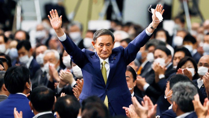 Ông Yoshihide Suga đã trở thành Thủ tướng thứ 99 của Nhật Bản. 