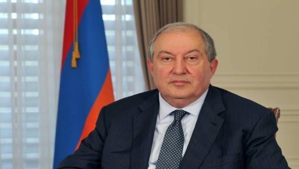 Tổng thống Armenia Armen Sarkissian.