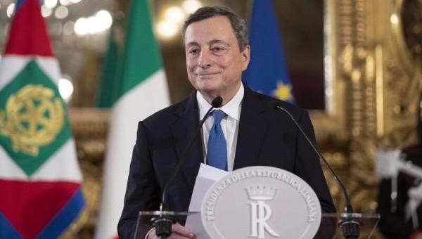 Thủ tướng Italy Mario Draghi.