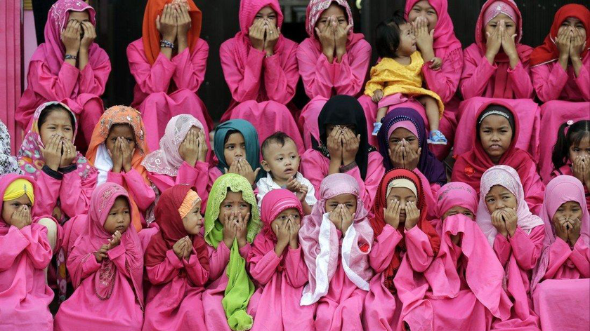 Các bé gái Hồi giáo Philippines vẫn có thể kết hôn trong một năm nữa. Ảnh: EPA.