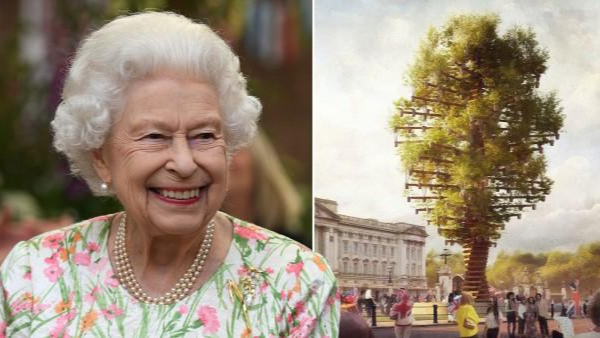 Kỷ niệm 70 năm trị vì của Nữ hoàng: Vương Quốc Anh dự định trưng bày tượng khổng lồ từ 350 cây xanh