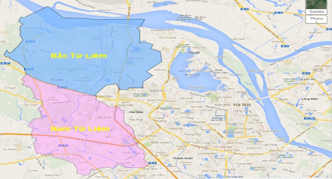 Có thực 90,5% người dân đồng ý với tên 2 quận mới là Bắc, Nam Từ Liêm ?