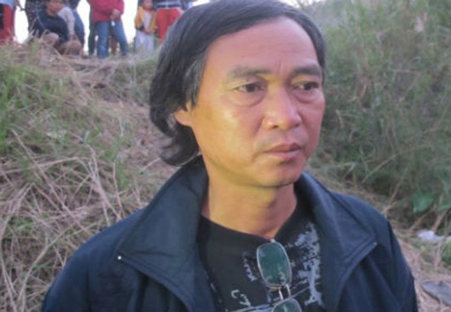 Ông Phạm Đức Quang, cậu nạn nhân.