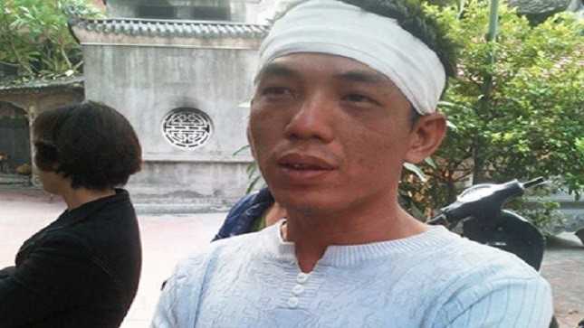 Anh Nguyễn Hữu Huy, chồng của nạn nhân.