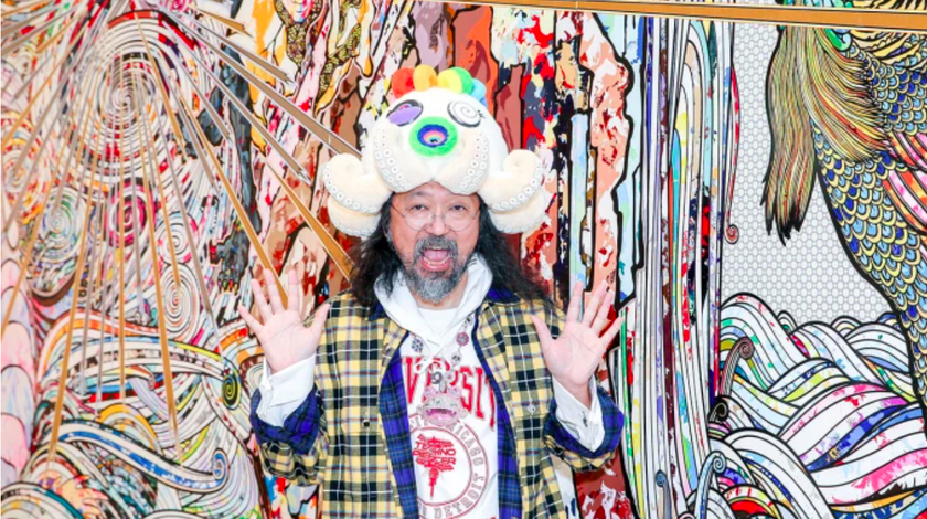 Nghệ sĩ đương đại Takashi Murakami đem đến một triển lãm độc đáo về đại dịch COVID-19. (Ảnh trong bài: Joshua White/The Broad).
