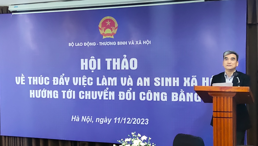 Ông Lưu Quang Tuấn – Vụ trưởng Vụ Hợp tác quốc tế, Bộ LĐTB&amp;XH. Ảnh: P.V