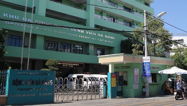 Bệnh viện Đà Nẵng, nơi BN428 nhập viện từ ngày 9/7.