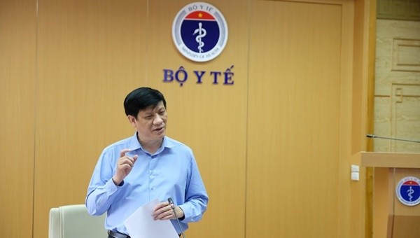 GS.TS Nguyễn Thanh Long - Quyền Bộ trưởng Bộ Y tế (Ảnh: Trần Minh)