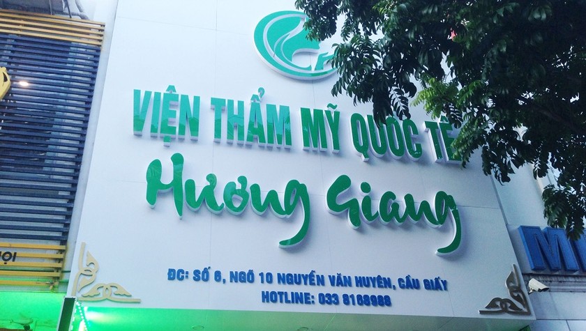 Viện thẩm mỹ Quốc tế Hương Giang.