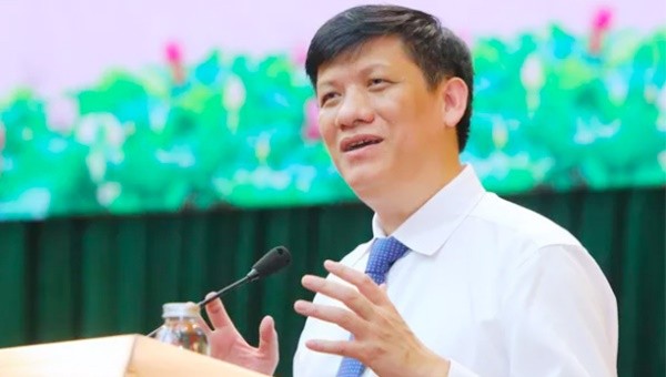 Quyền Bộ trưởng Bộ Y tế GS.TS. Nguyễn Thanh Long (ảnh: vietnamnet) 