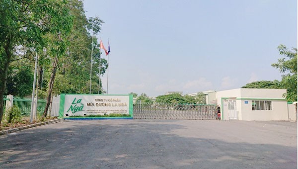 Công ty Mía đường La Ngà bị phạt vì "đầu độc" môi trường. Ảnh: Sở Tài nguyên Môi trường tỉnh Đồng Nai.