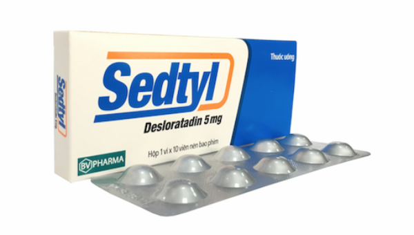 Thu hồi thuốc viên nén bao phim Sedtyl (Desloratadin 5mg), lô 02M19 trên toàn quốc.