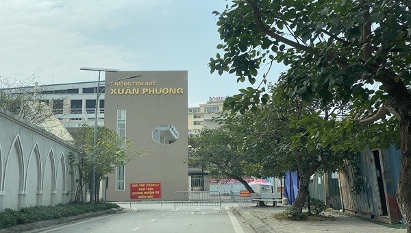 Trường Tiểu học Xuân Phương.