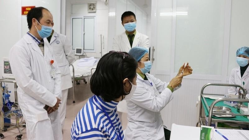 Việt Nam tiến hành thử nghiệm vắc xin ngừa COVID-19. Ảnh: Ngọc Nga