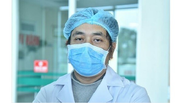 Bác sĩ CKII Nguyễn Trung Cấp, Phó Giám đốc Bệnh viện Bệnh Nhiệt đới Trung ương. Ảnh: Lê Hoàng.
