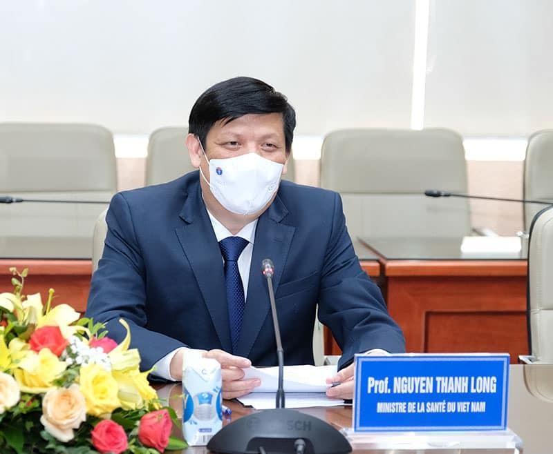 Bộ trưởng Bộ y tế Nguyễn Thanh Long (ảnh Bộ Y tế cung cấp)