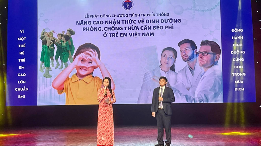 Bộ Y tế tổ chức chương trình truyền thông nâng cao nhận thức về dinh dưỡng phòng, chống thừa cân, béo phì ở trẻ em Việt Nam. Ảnh: Bộ Y tế