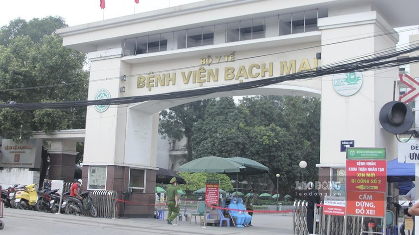 Bệnh viện Bạch Mai.