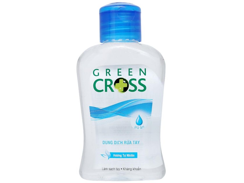 Sản phẩm Dung dịch rửa tay Green Cross. Nguồn: Internet