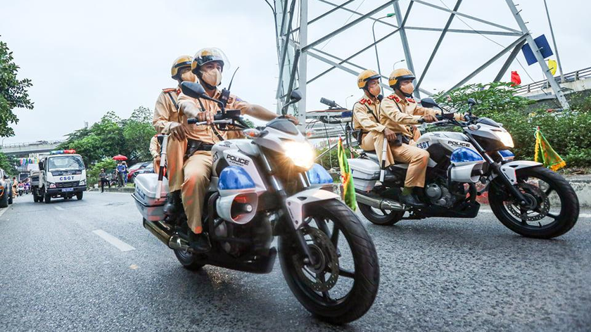 Cảnh sát Hà Nội kích hoạt 'thế trận' an ninh bảo vệ an toàn SEA games 31