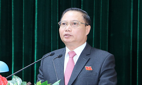 Ông Trần Hồng Quảng nguyên Phó bí thư Tỉnh ủy, Chủ tịch HĐND tỉnh Ninh Bình.