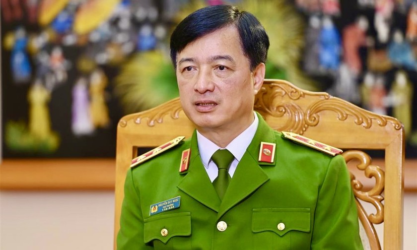 Trung tướng Nguyễn Duy Ngọc, Ủy viên Trung ương Đảng, Thứ trưởng Bộ Công an. Ảnh trang web Bộ Công an