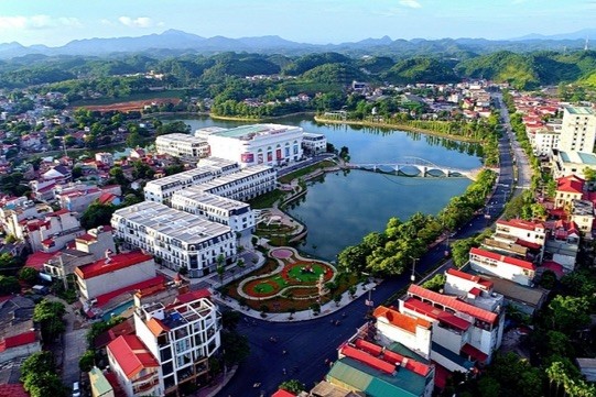 Công nhận thành phố Yên Bái là đô thị loại II trực thuộc tỉnh Yên Bái.Nguồn ảnh VGP