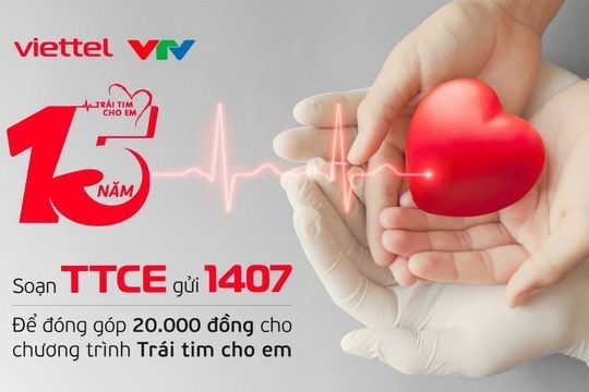 Soạn tin nhắn TTCE gửi 1407 để mang đến cơ hội chữa lành những trái tim lỗi nhịp. Ảnh: VGP/MT