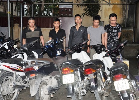 Hải Dương: Triệt phá nhóm đối tượng thực hiện hơn chục vụ trộm cắp xe máy