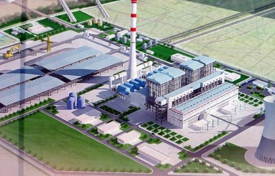 Phối cảnh nhà máy nhiệt điện Hải Dương