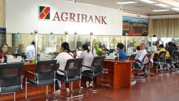 Một điểm giao dịch của Agribank