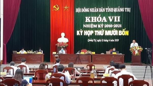 Kỳ họp thứ 14 HĐND tỉnh Quảng Trị.