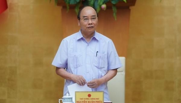 Thủ tướng Nguyễn Xuân Phúc khai mạc cuộc họp sáng 9/6.
