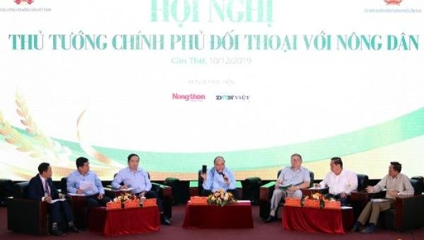 Hội nghị Thủ tướng Chính phủ đối thoại với nông dân năm 2019 tại Cần Thơ.
