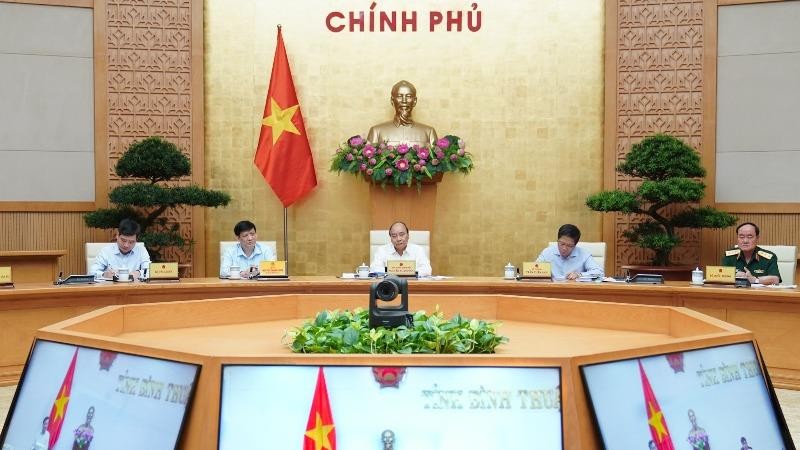 Thủ tướng Chính phủ Nguyễn Xuân Phúc chủ trì buổi làm việc trực tuyến với lãnh đạo tỉnh Bình Thuận.
