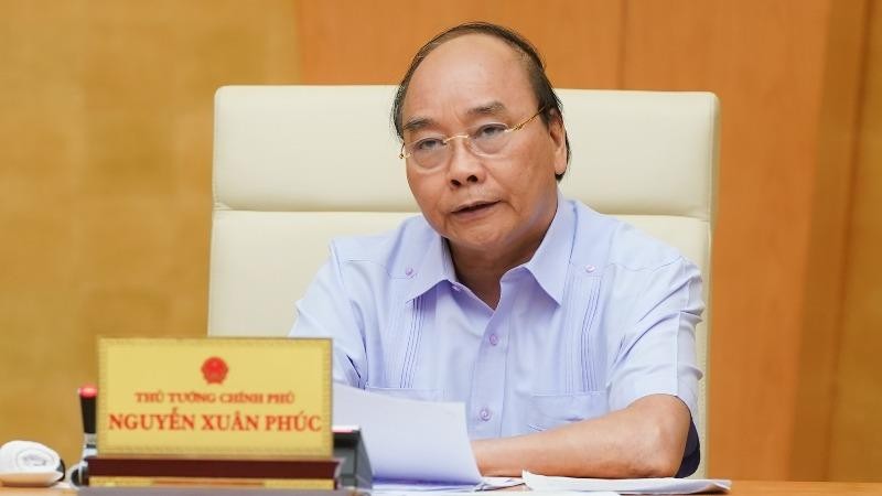 Thủ tướng Nguyễn Xuân Phúc phát biểu tại cuộc họp ngày 27/7