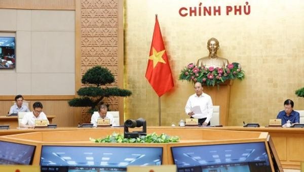 Thủ tướng Nguyễn Xuân Phúc chủ trì cuộc họp Thường trực Chính phủ ngày 29/7.