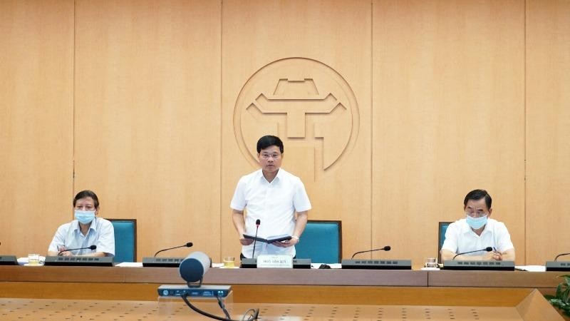 Phó Chủ tịch UBND TP Hà Nội Ngô Văn Quý kết luận phiên họp chiều 28/8.