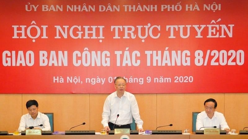 Phó Chủ tịch Thường trực UBND TP Hà Nội Nguyễn Văn Sửu.
