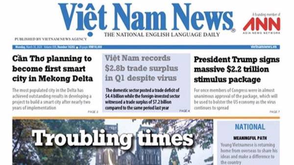 Báo in Việt Nam News sẽ được phát triển thành báo đối ngoại quốc gia. (Ảnh minh họa)