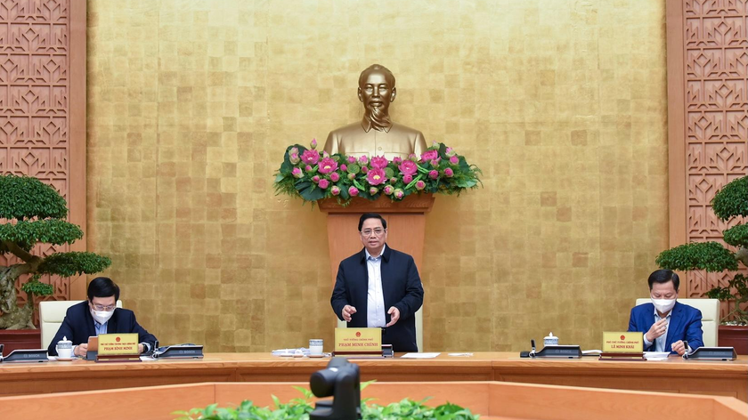 Thủ tướng khai mạc phiên họp Chính phủ thường kỳ tháng 11.
