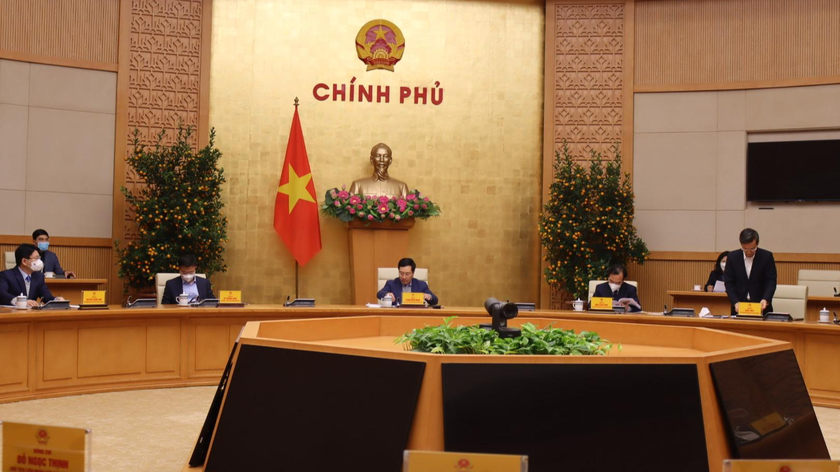 Quang cảnh Phiên họp Hội đồng phối hợp PBGDPL chiều 10/2.